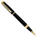 Перьевая ручка Waterman Exception Slim Black GT (S0636930 F, S0636940 M)